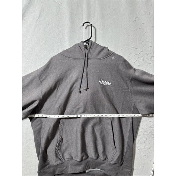 Weather Proof Cross Weave Mens Charcoal Grey 2XL Heavyweight Sweatshirt - Picture 7 of 10